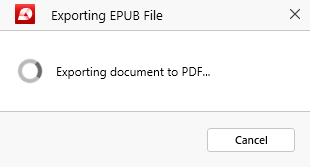 PDF Extra: creating a PDF from another file (step 4)